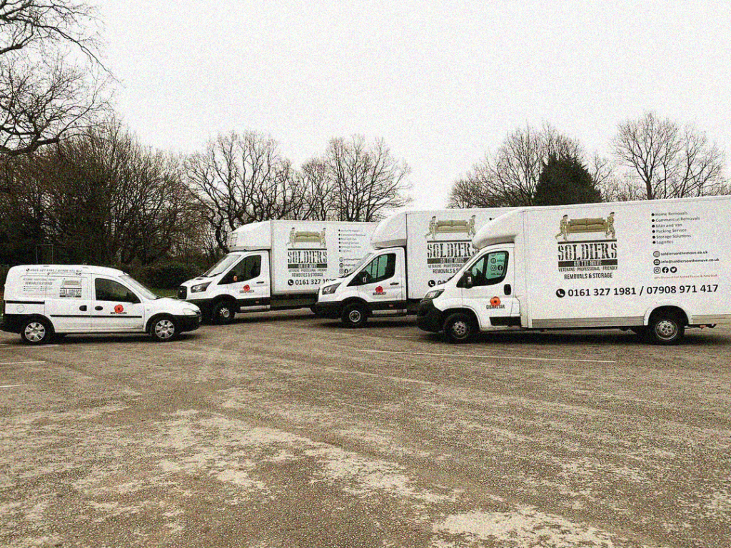 Soldiers On The Move UK Removals Vans